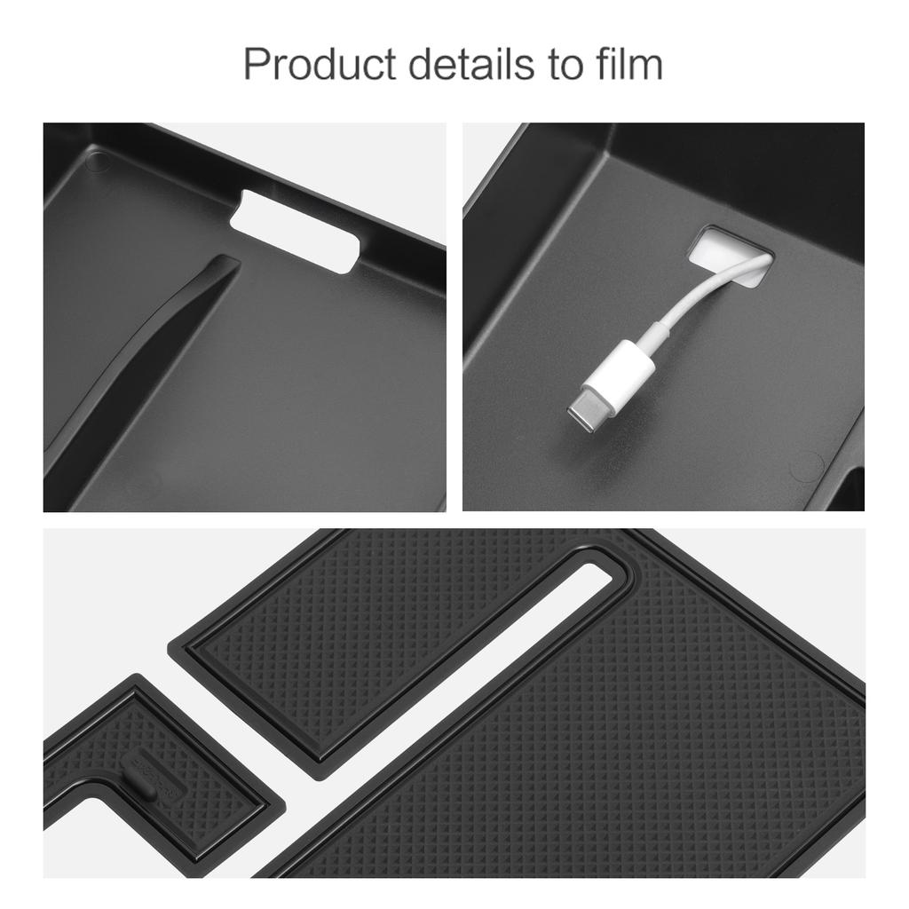 Ящик для хранения в подлокотнике центральной консоли для Lincoln Nautilus 2025 2025 Автомобильный центральный лоток-органайзер Аксессуары для уборки