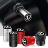 4Pcs Alloy Car Valve Cap Wheel Valves Dust Cover Accessories For Lexus GS IS LS500h ES260 ES300h RX350h NX260 UX260 LM LC RZ450e