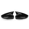 Pair Car Side Wing Rear View Rearview Mirror Cover Case Caps Shell For Volkswagen For VW For Polo Mk5 6R 6C V 2012-2017