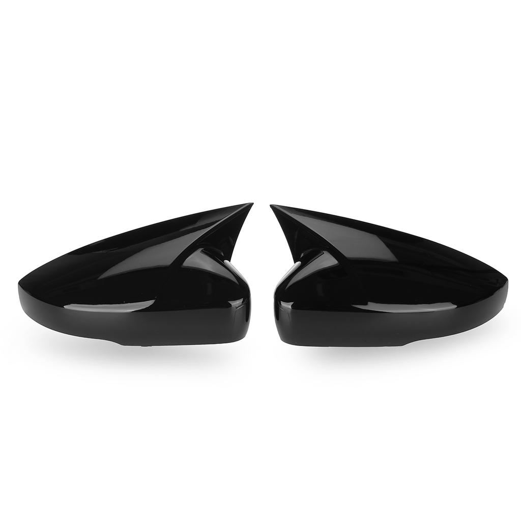 Pair Car Side Wing Rear View Rearview Mirror Cover Case Caps Shell For Volkswagen For VW For Polo Mk5 6R 6C V 2012-2017