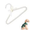 Children Clothes Peg Home Simulated Pearl Mini Organizer Pet Hanger Clothes Hanger Hanging Rack