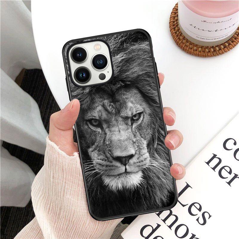 Мягкий чехол для телефона ASLAN LION THE CHRONICLES для iPhone 14pro 11pro 12 13pro max 5s 6s xs 7 8plus SE xr 12mini Coque Cases
