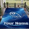 Custom Text Printed Rug Sheffield Wednesday FC Non Slip Floor Carpet For Home Room Decor