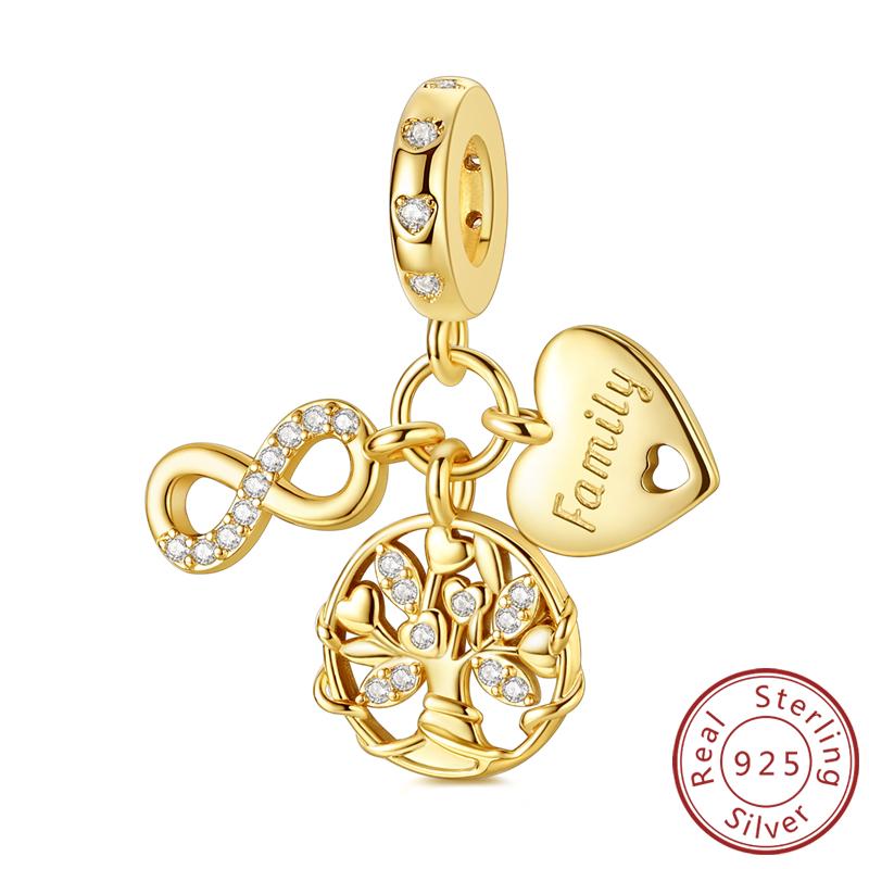 Оригинальные Шармы Бусины Медь Золотой Бант Леопард Кошка Собака Подсолнух Бусины Подходят для Подвески Браслет Женские Ювелирные Изделия Подарок