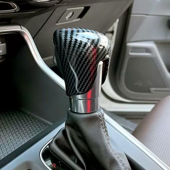 Carbon fiber Car Gear Shift Knob Trim For Honda HR-V HRV -2026