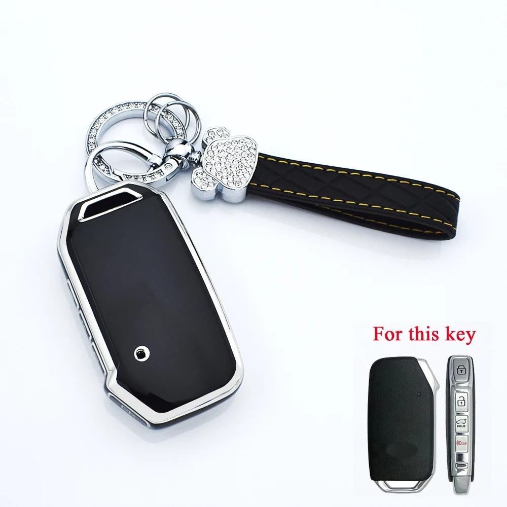 For Kia Ray 2023 Sportage 2022 K7 2020 K3 Cerato 2020 Cadenza 2020 Sorento 4 Soul Telluride TPU Car Remote Key Fob Case Cover