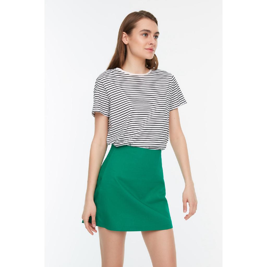 Pink A-line Mini Woven Skirt Twoss22et0136