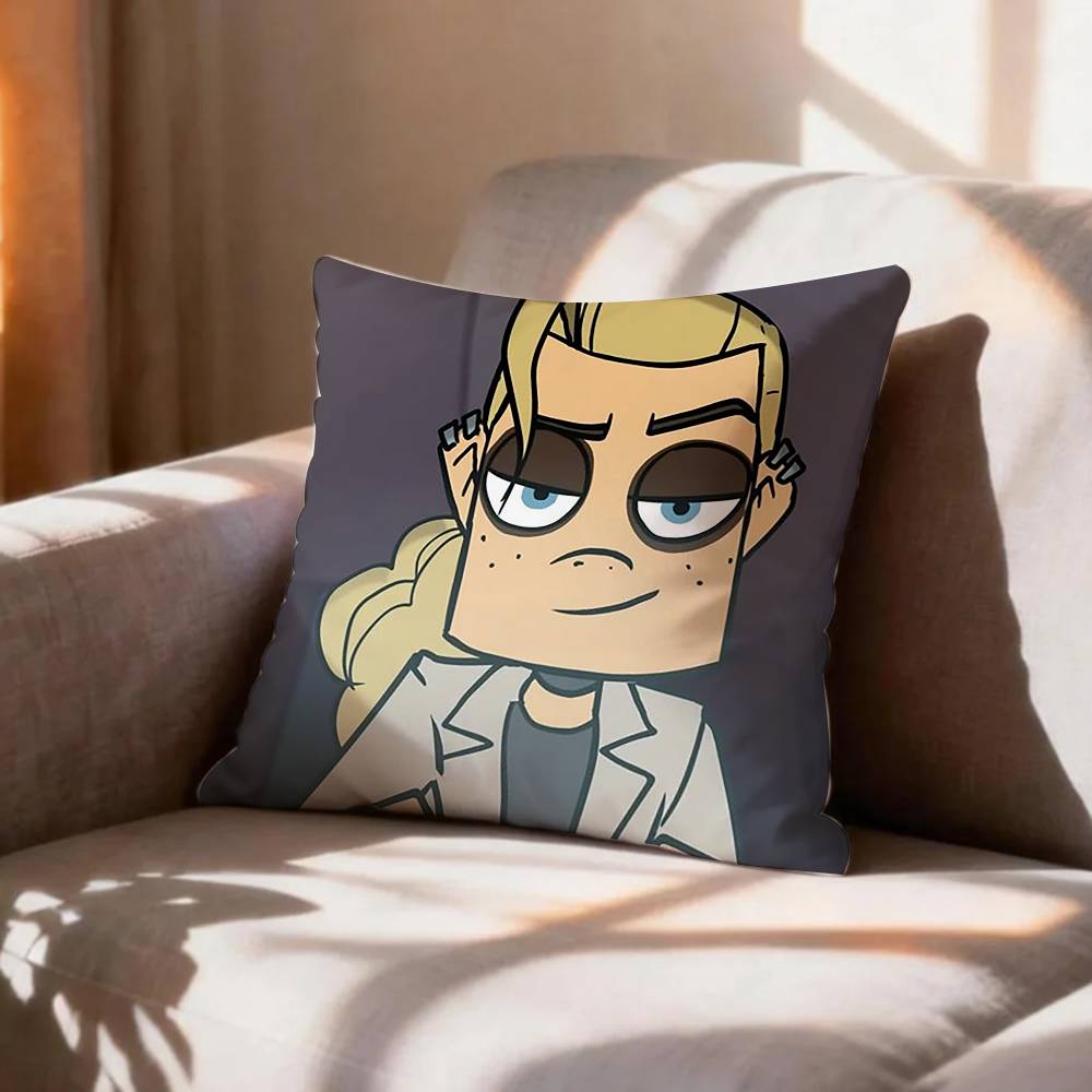 COOL MMetal Family DDee Pillow Case Pattern Printed Pillowcase For Living Room Sofa Cushion Cover