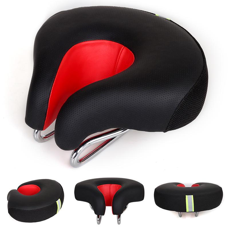 New Armless Super Soft Bike Saddle for Mountain Bikes - Thickened, Nose-less Design, Magic Comfort Seat Cushion