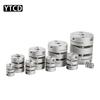 D26L35mm Dual Diaphragm Motor Shaft Coupling  High Torque Stepper Servo Motor Coupler Screw Elasticity Couplers 5mm to 14mm