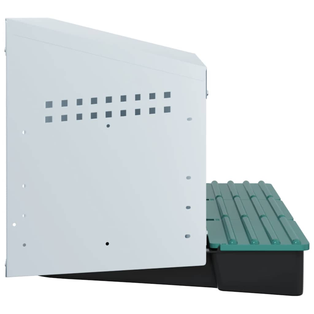 Chicken Nesting Box 3 Compartment Wall Mounted Design Galvanized Steel