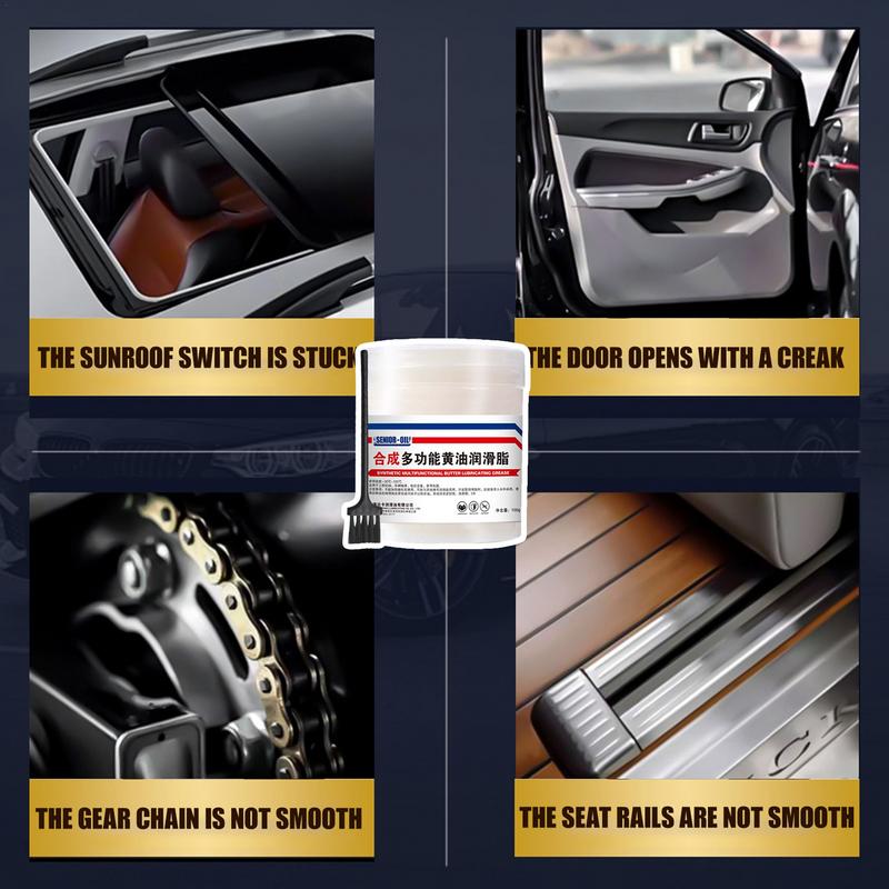 Автомобильная смазка 100 г. Смазка для автомобильного люка. Многоцелевая смазка для тяжелых условий эксплуатации. Для морских грузовиков, тракторов.