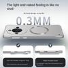 For Magsafe Frameless Hard Phone Case for Honor X9C Smart Metallic Paint Hard Magnetic Cover for Honor Magic 7 Lite 6 5 200 100 Wireless Charging Case