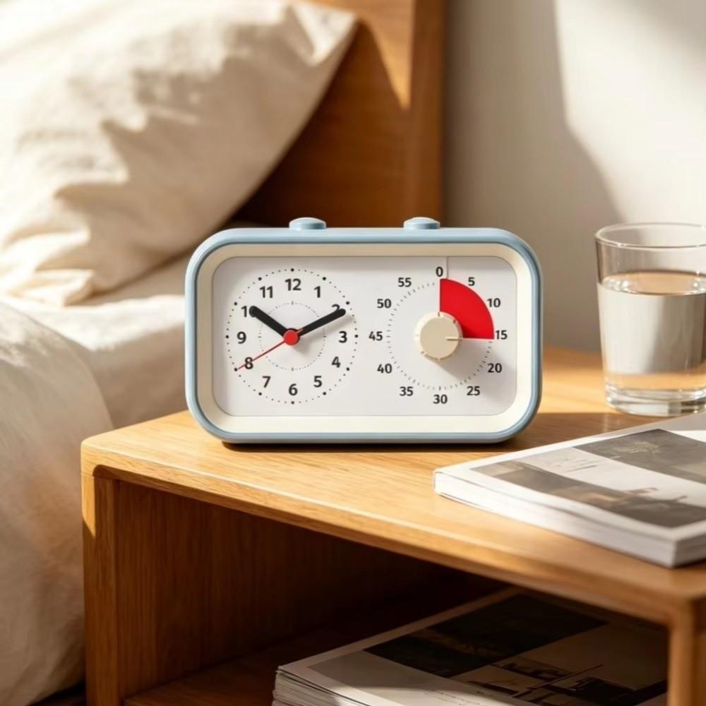 Dual Screen Dual Screen Visual Timer 60 Minute Countdown Kitchen Timer Time Management Tool