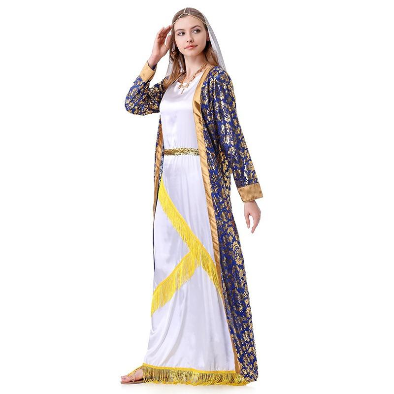 New Halloween Character Costume Dubai Long Dress Dress Fashion Women's Clothing Muslim Fashion Fashion