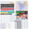LINKTOR Organic and Inorganic Chemistry Molecular Structure Model Set with Electron Cloud Models for Student and Experiments 444-Piece Teaching,