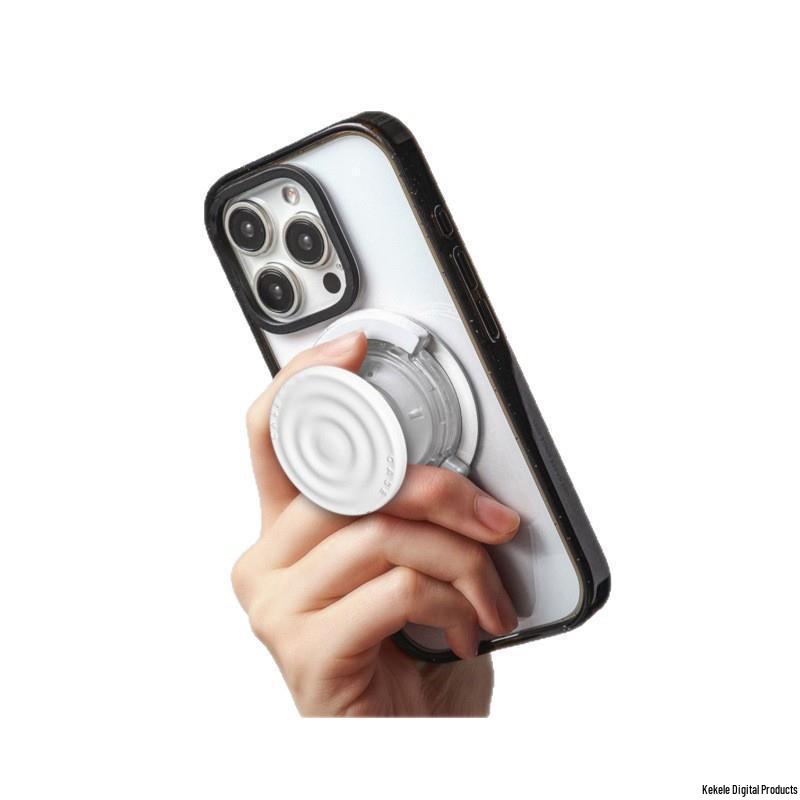 Модный силиконовый держатель для телефона MagSafe в форме волны C с защитой от падений