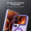 For iPhone 13 Pro Max Magnetic Case TPU + PC Clear Protective Phone Cover Compatible with MagSafe