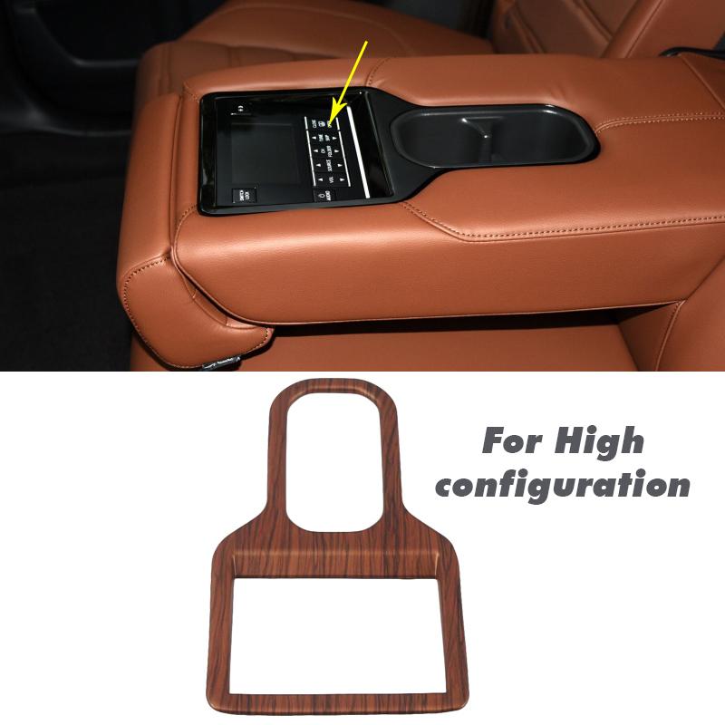 Car Interior Peach Wood Grain Inner Door Handle Decoration Frame Car Styling For Honda CRV CR-V 2017 2018