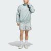adidas Оригинальная куртка с длинным рукавом и молнией до середины, логотип коллаборации Originals X Hoop York City, унисекс, зеленая, JC5971
