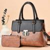 Stylish Versatile Two Piece Letter Bag Set Large Capacity Commuter Shoulder Tote Bags For Women