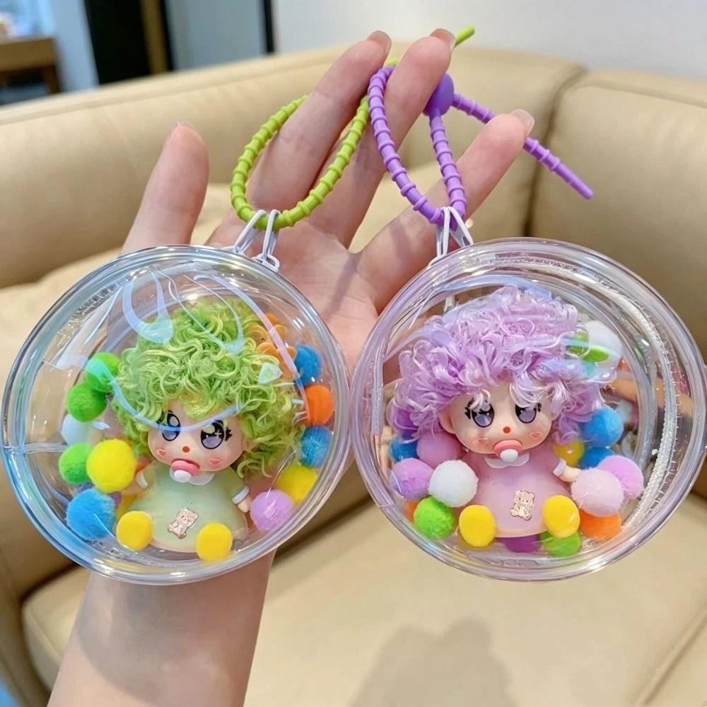 High-Quality PVC Sheep Keychain Smooth Burr-Free Surface Bag Pendant Animal Key Ring Backpacks