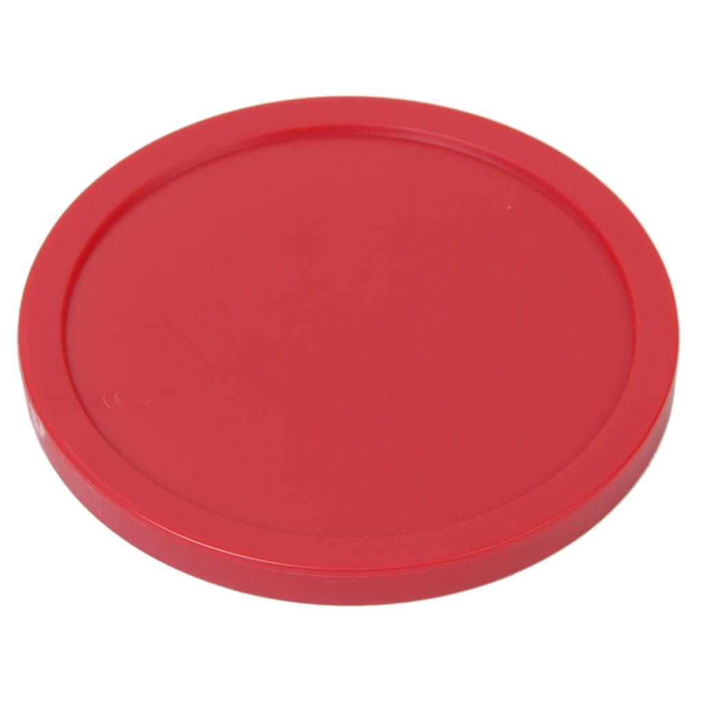 Red Replacement Pucks 3.22" for Game Tables, Equipment, Accessories (4 Pack) - suit Home Arcade
