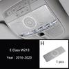 Car Interior Armrest Box Rear Air Vent Outlet Cover Trim Sticker for Mercedes Benz GLC C E Class W205 W213 X253 Auto Accessories