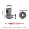 Dishwasher Top Basket Wheel For Aeg For Electrolux For Favorit For Privileg For Zanussi Dish Washer Upper Wheel Kits