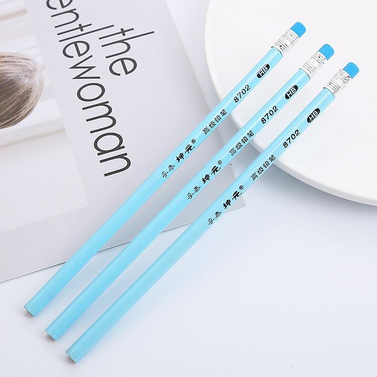3 Piece HB Color Stationery School Office Supplies Gift Prize Kawaii Pencil