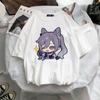 Women's T-Shirt Kawaii Genshin Impact Graphic Oversized T-Shirt Harajuku Summer Short Sleeve T-Shirts Woman Clothes Tops Tee