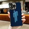 Ударь меня сильно и нежно B-BillieS Мягкий чехол для телефона для iPhone 15 16 17 Air 14 Pro Max 16E Plus 13 12 Mini Покрытие Противоударный Fundas