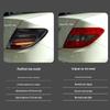 Совместимо с LED-фонарями заднего хода для Mercedes-Benz C-Class W204 07-14 с динамическими указателями поворота и дневными ходовыми огнями