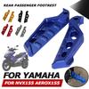 For YAMAHA NVX155 AEROX155 NVX 155 AEROX 155 2022 2023 Motorcycle Accessories Rear Passenger Footrest Foot Rest Pedals Plate