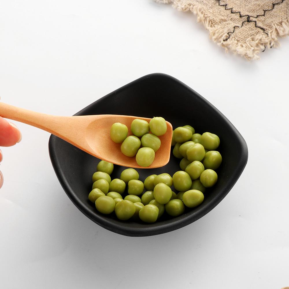 Деревянная десертная ложка для рисового супа Традиционные деревянные ложки Большая ложка с длинной ручкой Детская ложка Кофе Чай Смешивание Посуда Кухня