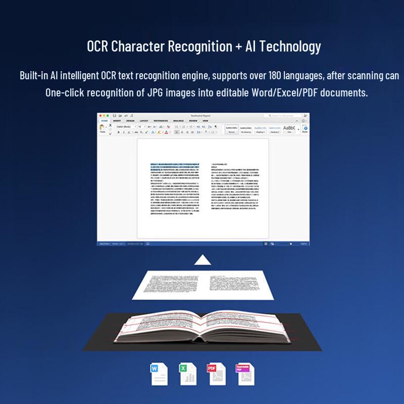 CZUR ET16 Overhead Book Scanner CN plug (adapter included)