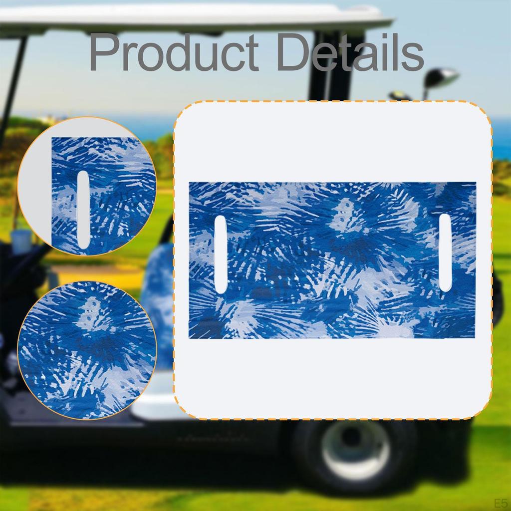 Прочный многоцелевой чехол на сиденье для гольфа из микрофибры, незаменимый аксессуар для любителей