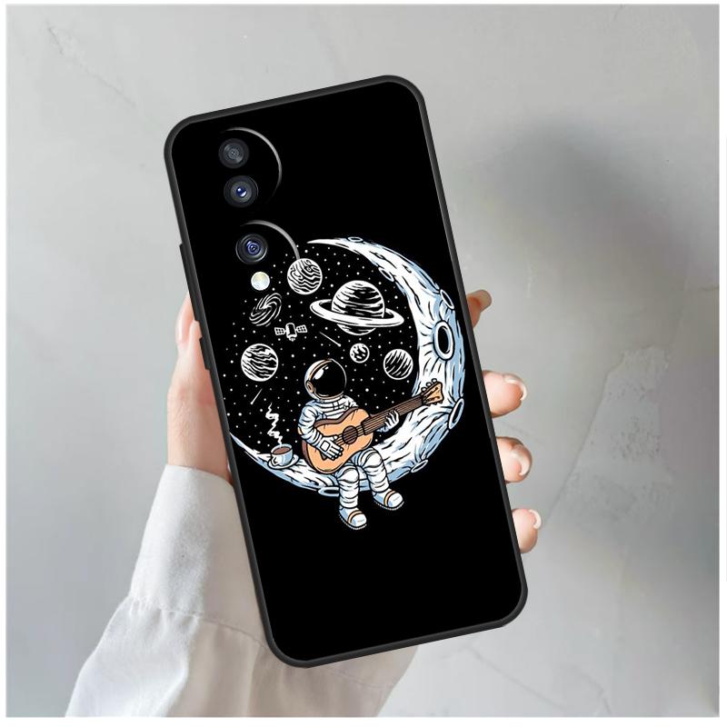 Чехол для телефона 'Луна Звезды Космос Астронавт' для Honor X8b X9b X8 X9 X6a X7a X8a X9a Honor Magic 6 Pro 5 Lite 50 70 90