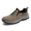 Outdoor Hiking Shoes Men Slip On Mountain Climbing Trekking Trainers Walking Sneakers Breathable Shoe Anti-skid Footwear