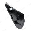 2PCS Exterior Side Rearview Mirror Triangle Trim Cover Cap Window Door Molding Corner Panel For Toyota RAV4 2009 2010 2011 2012