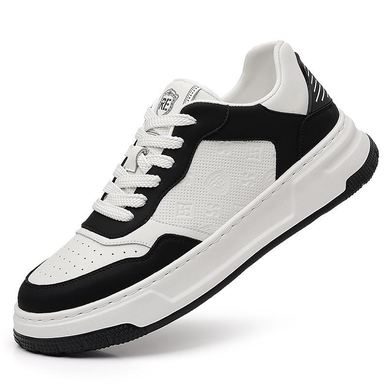 Мужская обувь 2024 года, модная повседневная модная спортивная обувь для серфинга, мужская черно-белая мужская кожаная обувь с низким верхом