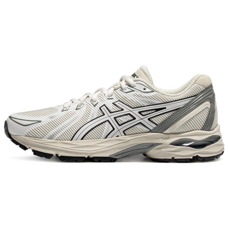 Asics Gel-Flux CN Защитные Удобные Легкие Тканевые Кроссовки для Тренировок и Бега с Низким Верхом из Синтетической Кожи Женские кроссовки Серо-Белые 1012B632-021