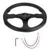 350mm 14in Racing Car Sport Steering Wheel Deep Dish 6 Bolts Universal Modified Accessory