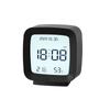 Mini Digital Clock With Temperature And Humidity Monitor Time Date Display Voice Control Kids Office Alarm Clock
