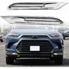 Для Toyota Grand Highlander 2023-2025 ABS Хром Накладка на противотуманную фару спереди 2 шт. Автоаксессуары
