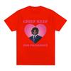 Rapper Chief Keef for President T Shirt Fashion Casual Short Sleeve T-shirt Aesthetic Vintage Oversized T-shirts Streetwear