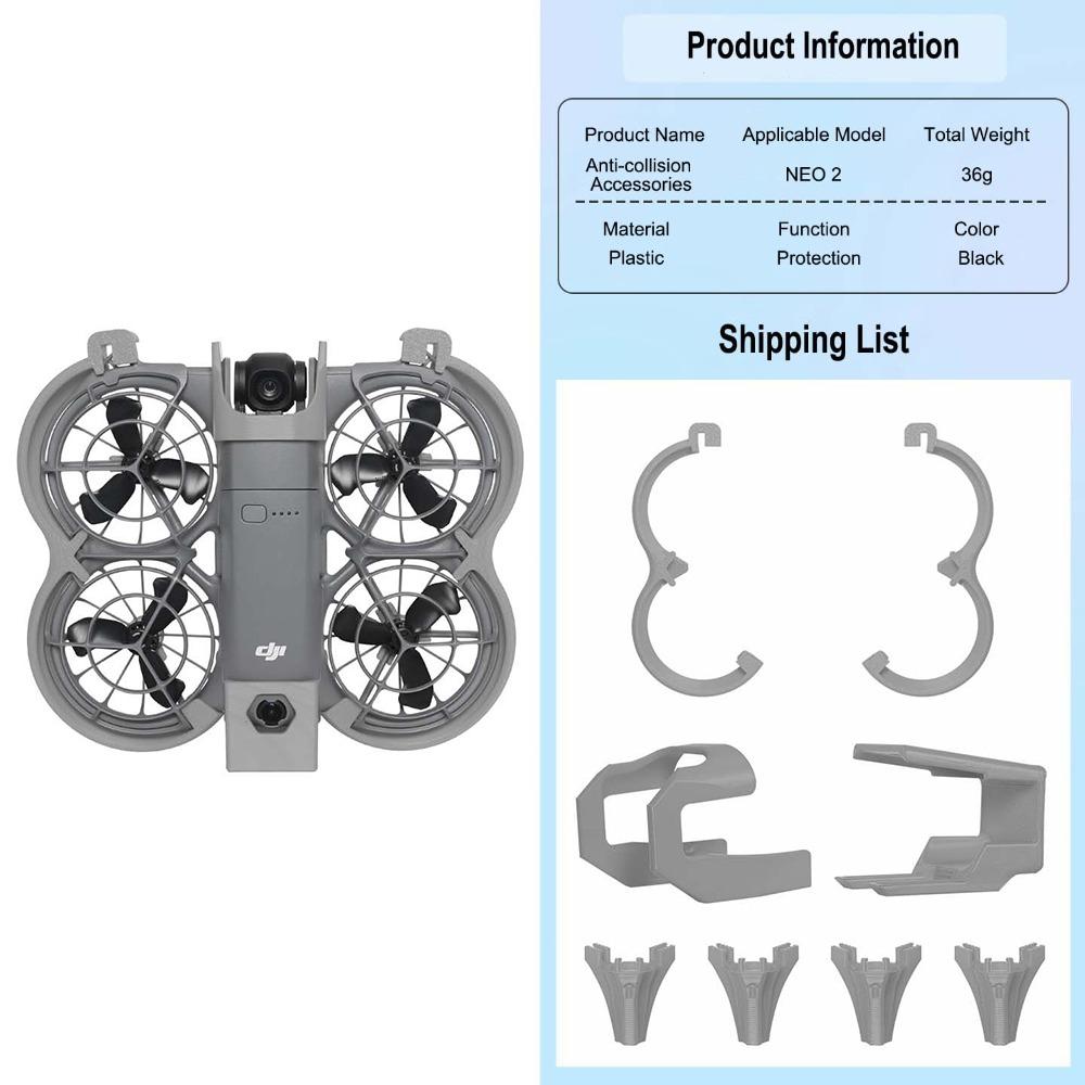 Protective Drone Propeller Guard Lightweight Gimbal Bumper for DJI NEO 2 Drone Accessories