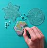 60 Pcs DIY Gyroscope For Kids Iron On Beads