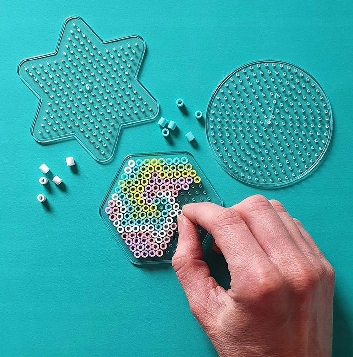 60 Pcs DIY Gyroscope For Kids Iron On Beads