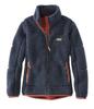 Куртка LLB Mountain Pile Fleece Jacket US Fit Regular XS Size Carbon Navy Blue 1000046066 Женская